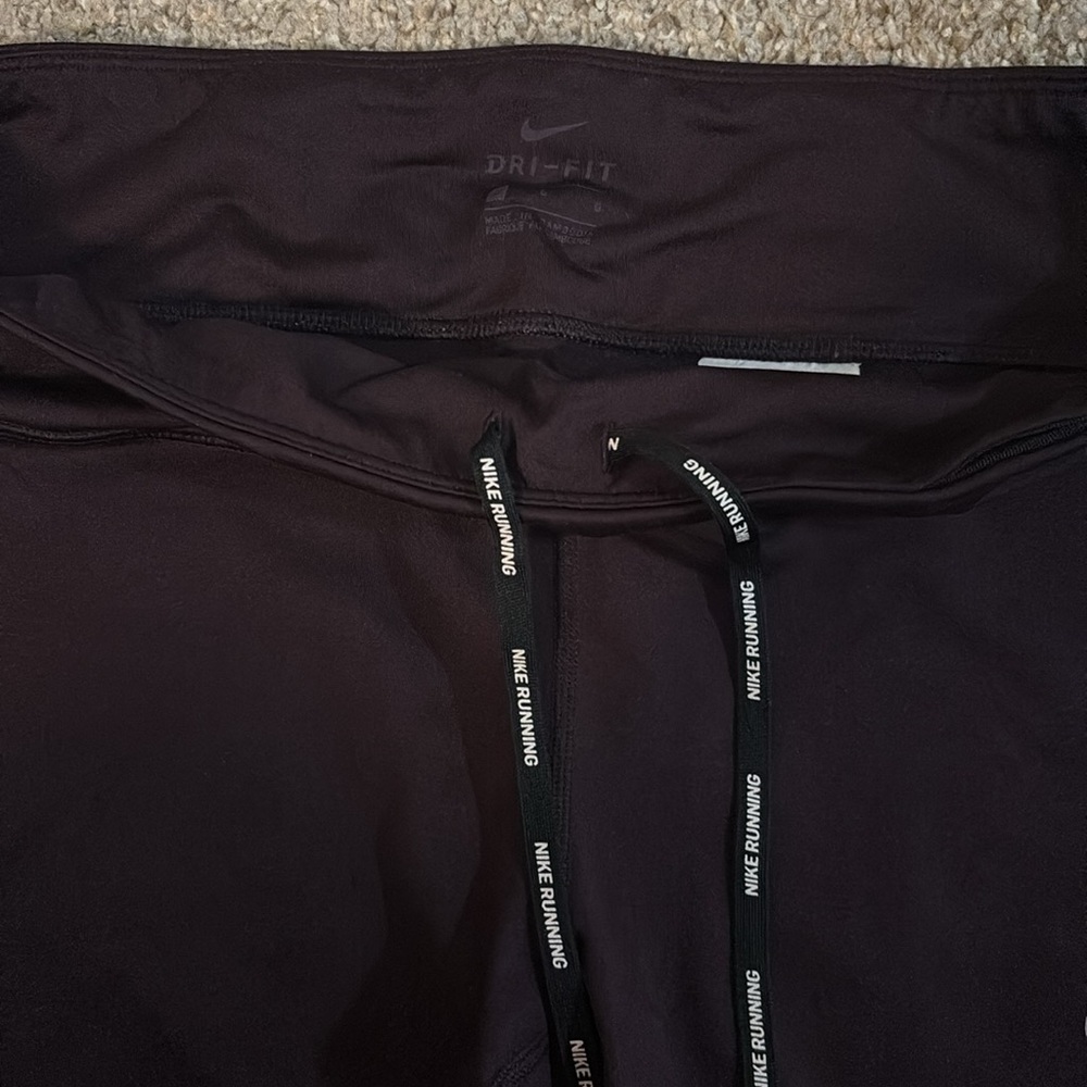 Nike Drawstring Workout Leggings - L - Picture 3 of 3